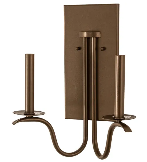 14"W Octavia 2 Lt Wall Sconce