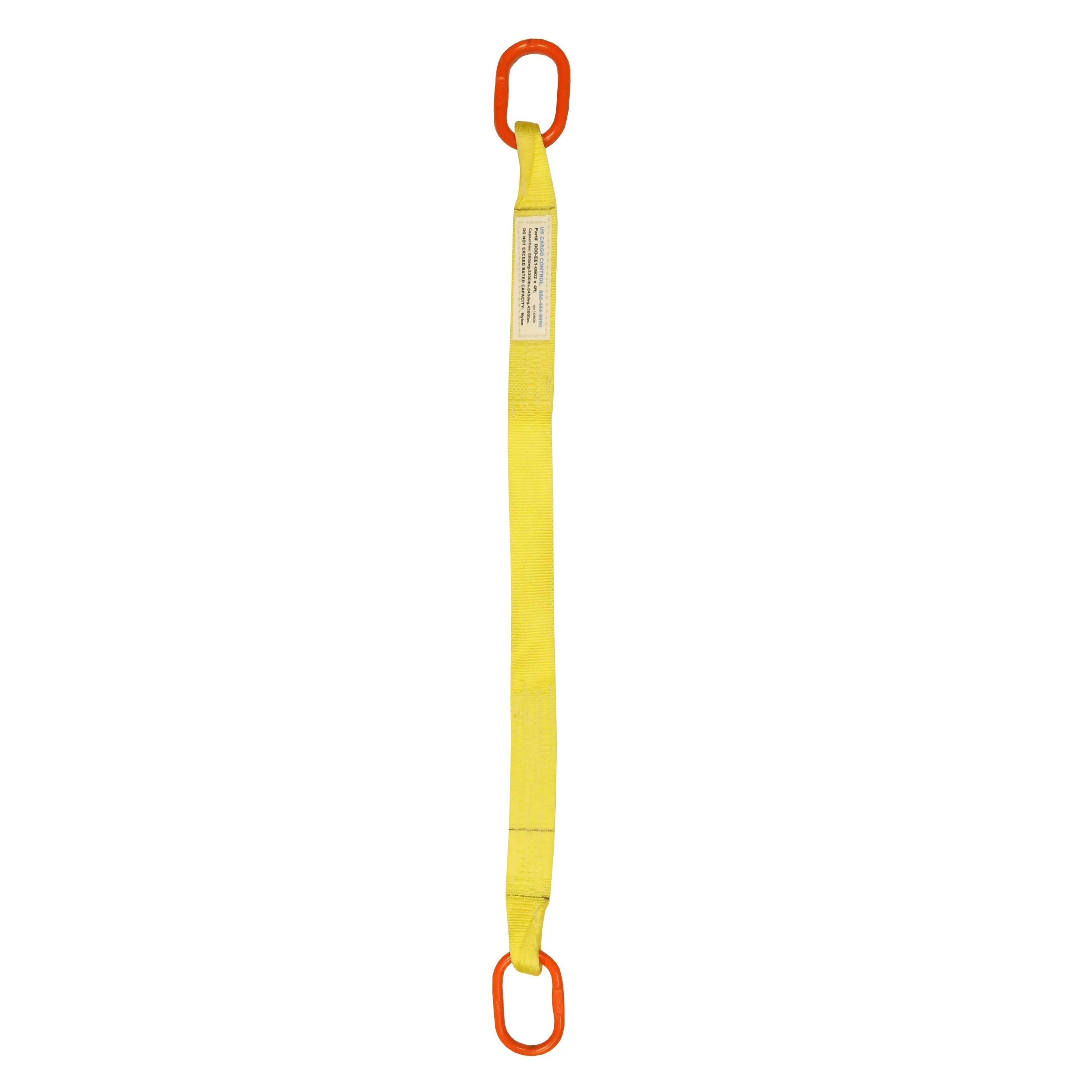 1"x10' (2 ply) Single Leg Nylon Sling w/ Master Link Both Ends