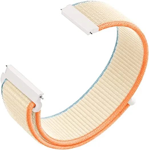 22mm SmartWatch Sport Loop Nylon Bands Deep Navy