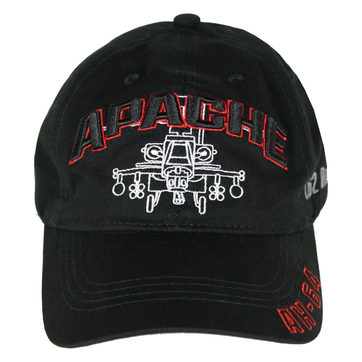 AH-64 Apache Twill 7.62 Design Cap - Black