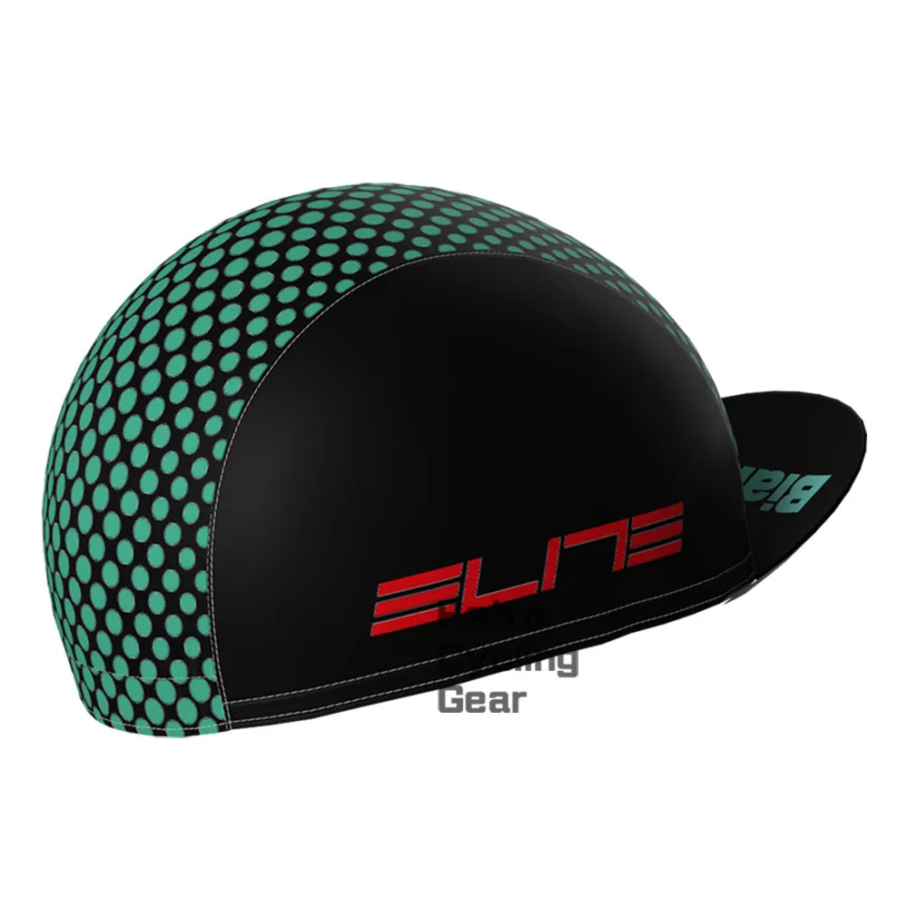 black Bianchi Cycling Cap