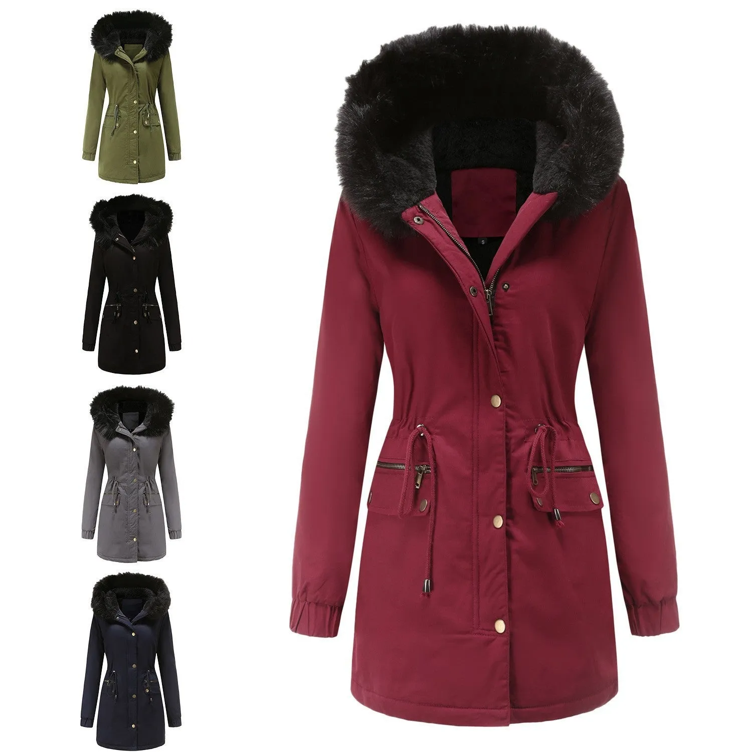 Cappotto Donna in Cotone