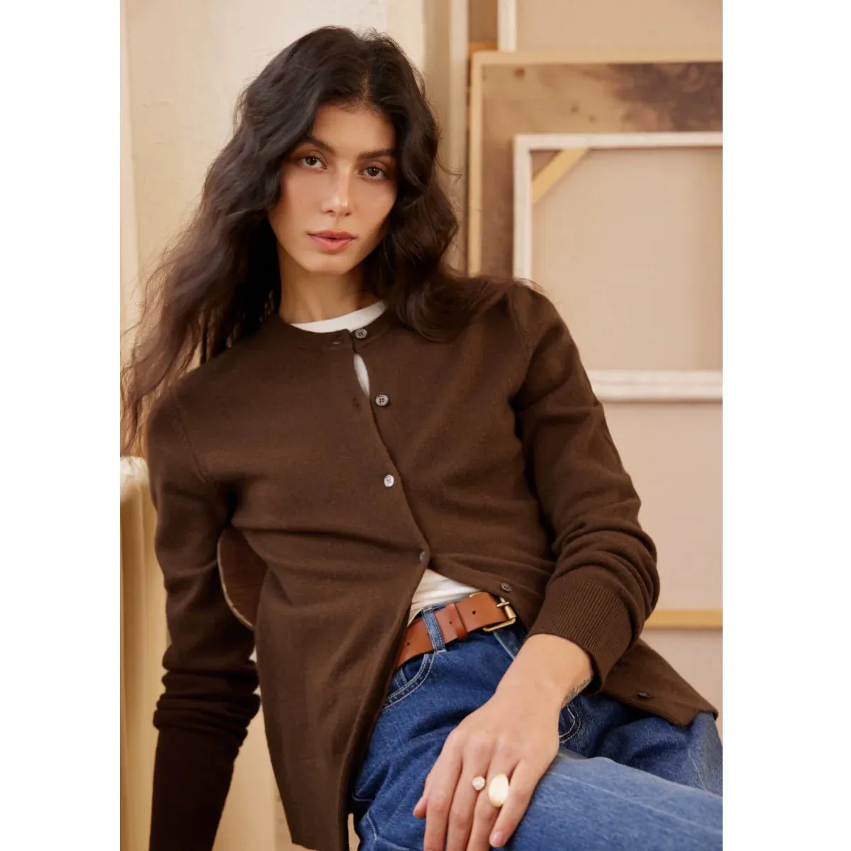 Classic Knitted Cardigan