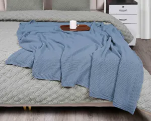 Classic Preston Throw, Standard, Cadet Blue