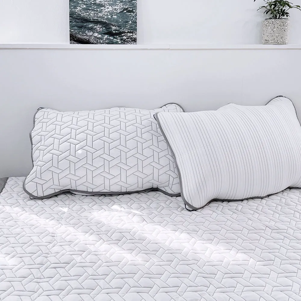 Cooling Banding Summer Pillow Cover ( 2 styles )