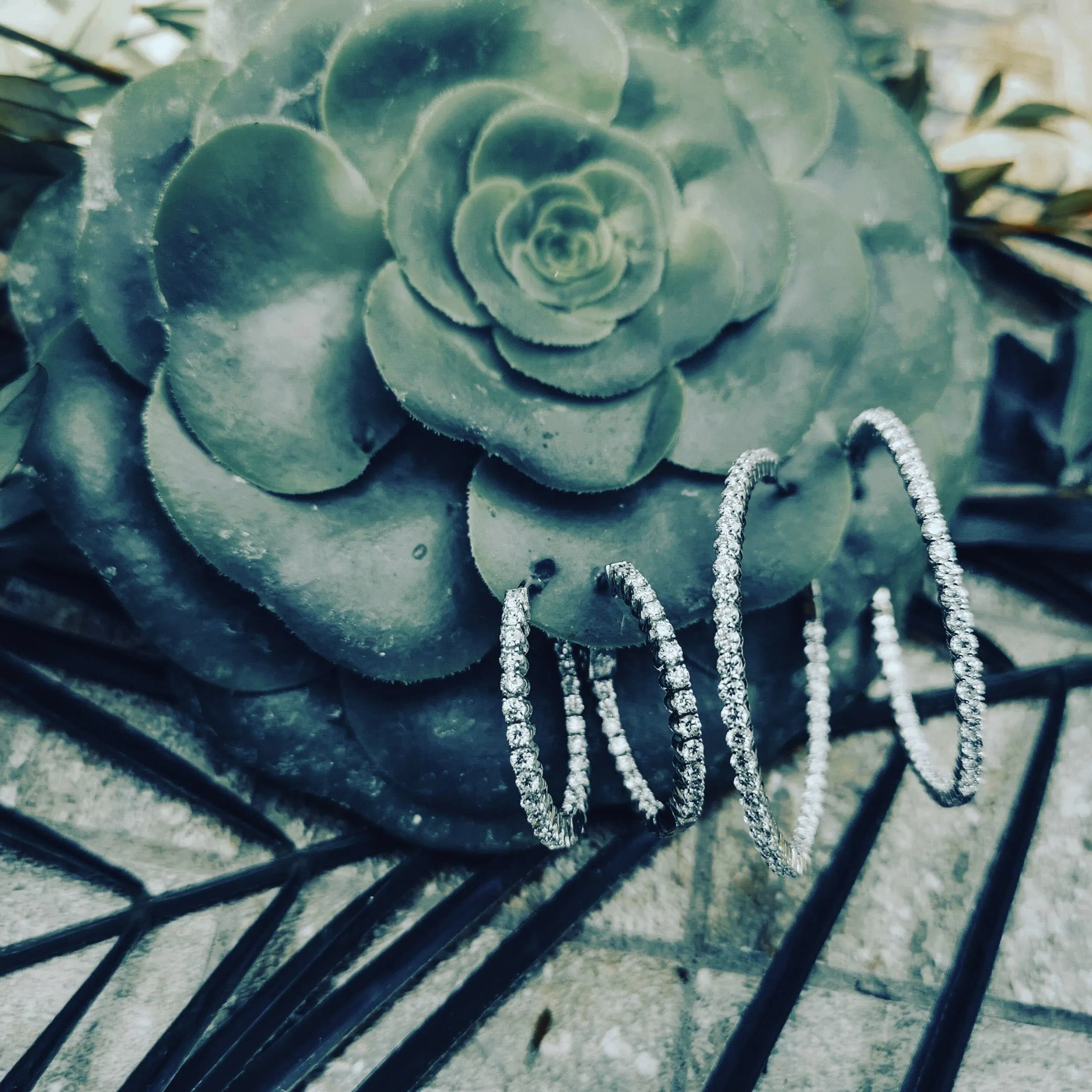 Diamond Hoops