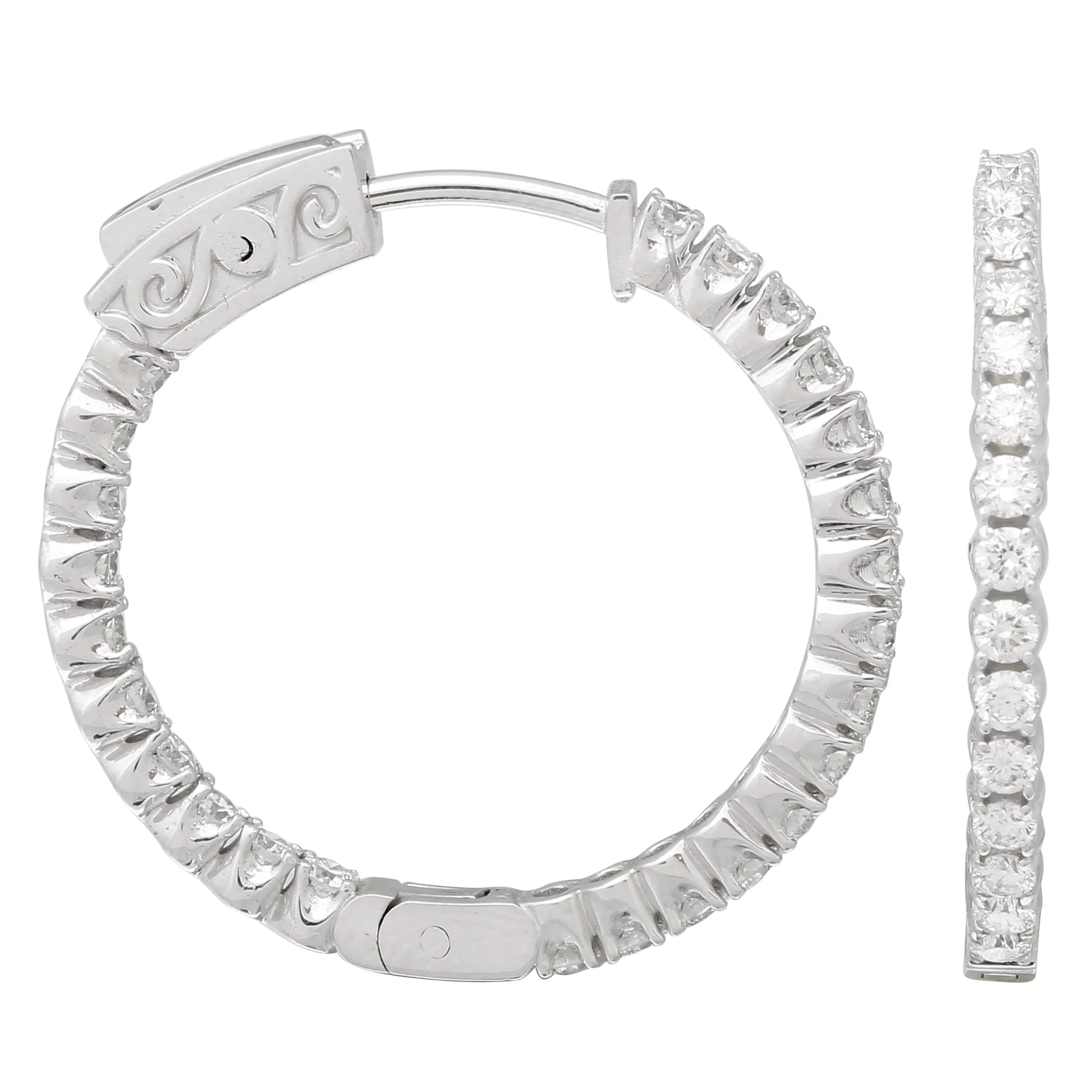 Diamond Hoops
