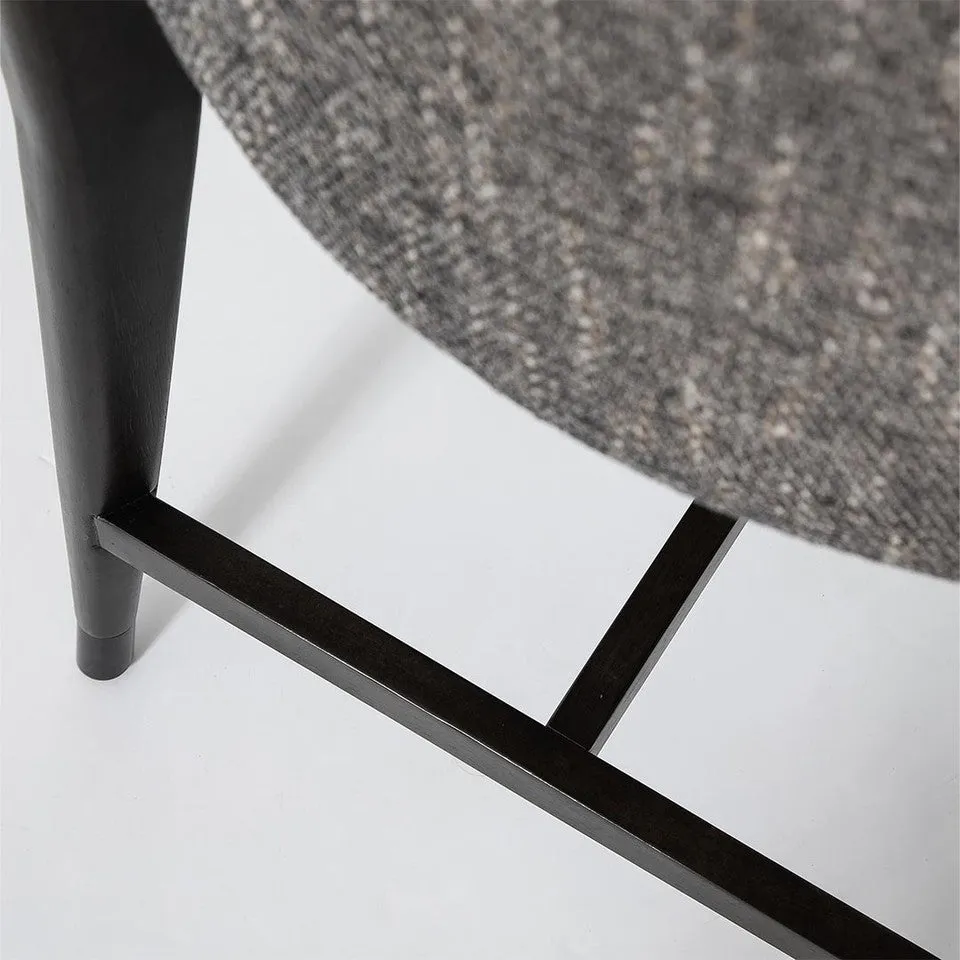 Fawcett Counter Stool | Dark Base | Pepper