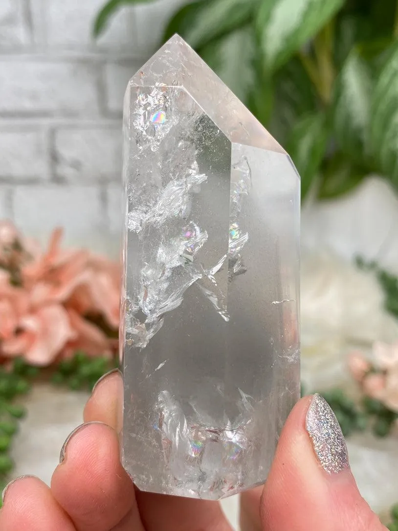 Gray Lithium Quartz Points
