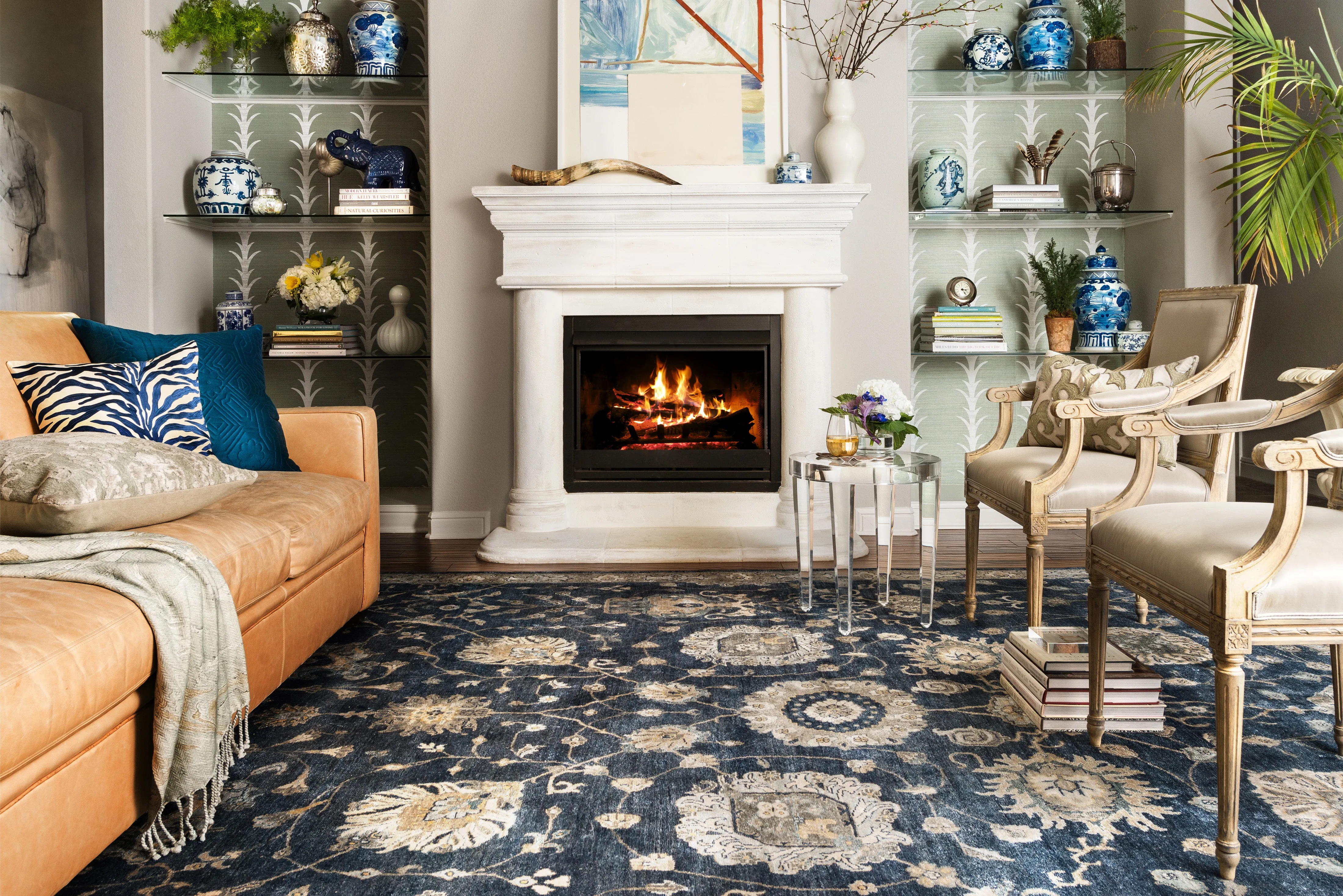 Kensington Rug in Midnight