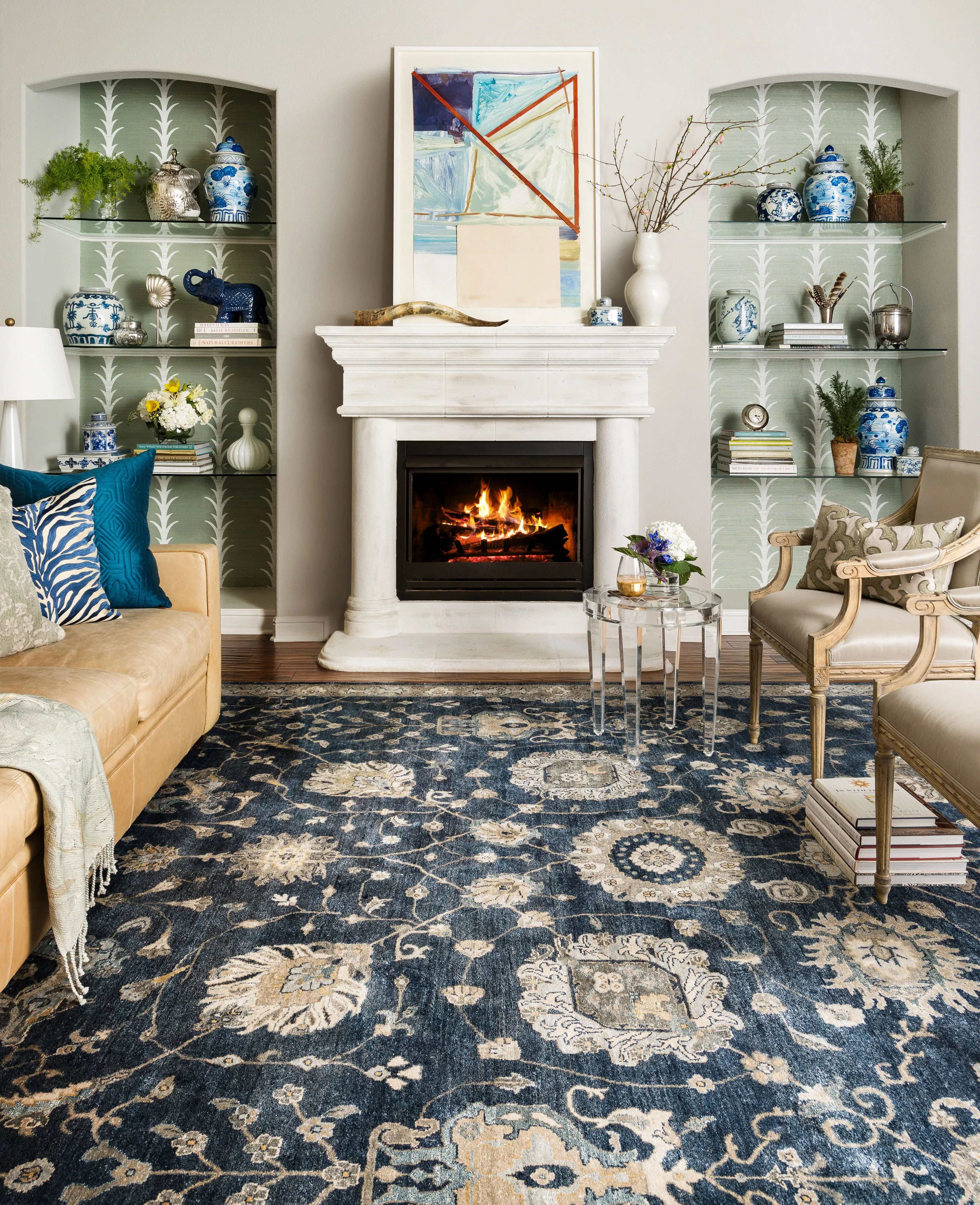 Kensington Rug in Midnight