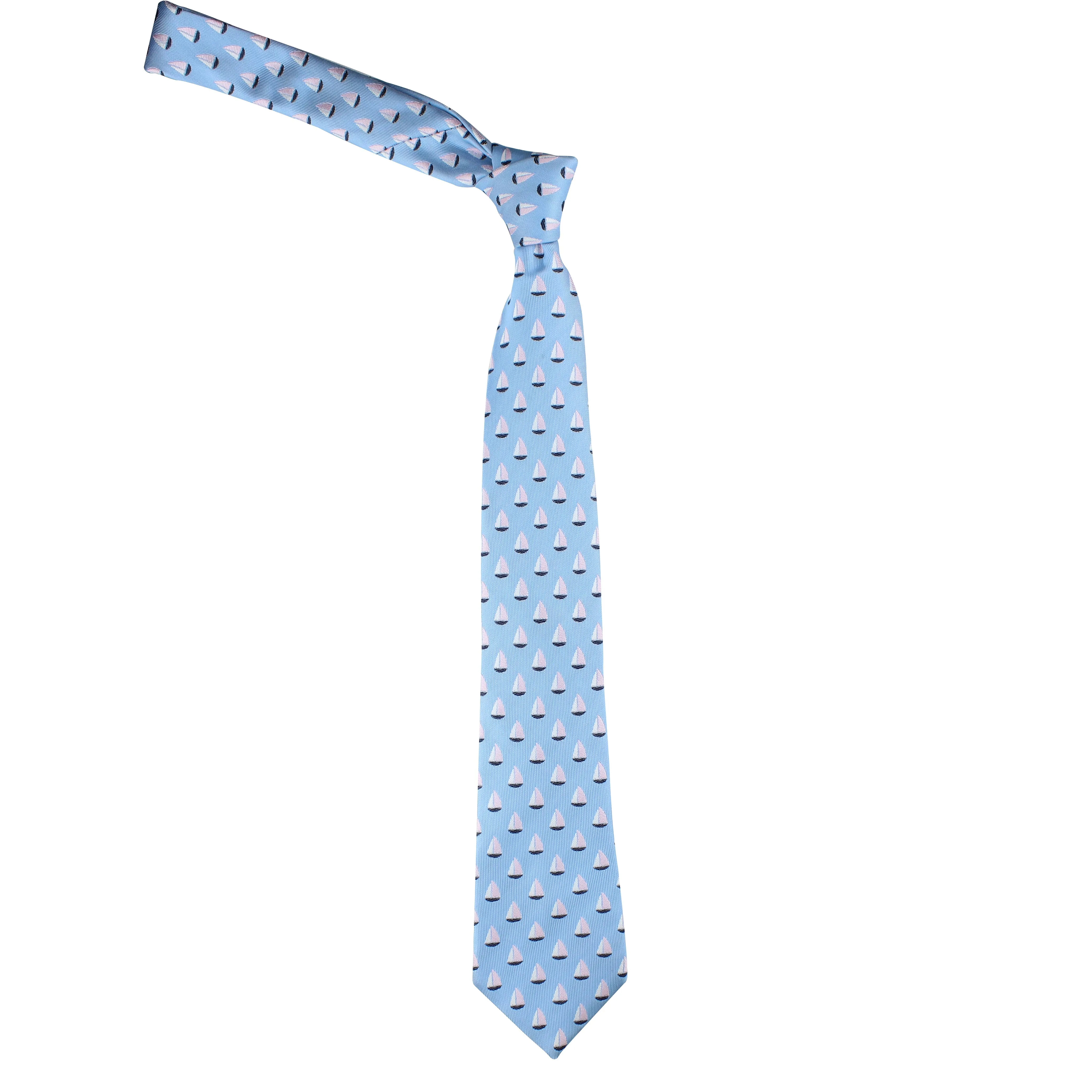 Kovove Cyan Abstract Neck Tie For Men