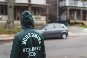 Ladies Camo Windbreaker