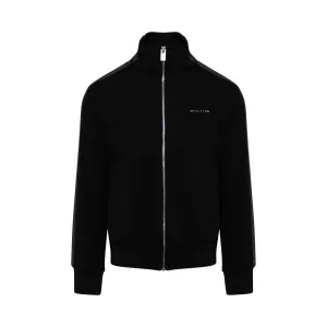Logo Track Jacket in Black