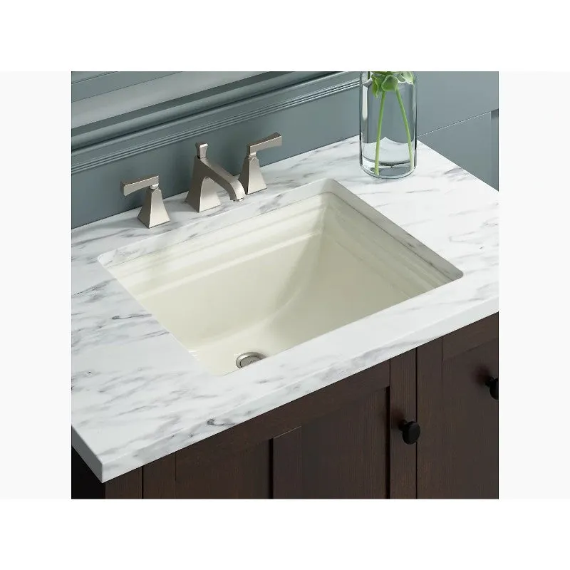 Memoirs 17.31" x 20.69" x 8.63" Vitreous China Undermount Bathroom Sink in White