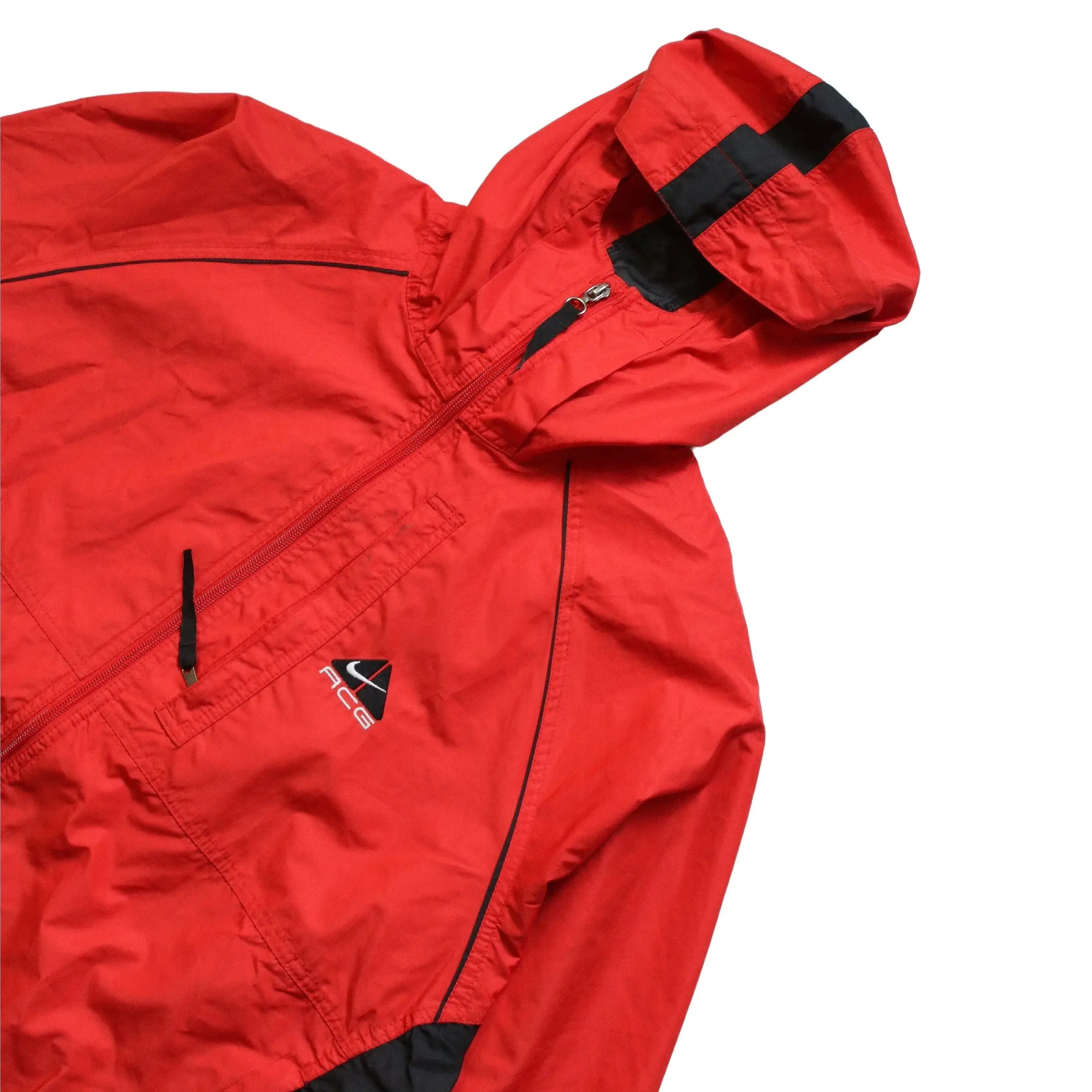 NIKE ACG CLIMA FIT PACKABLE JACKET RED  (S)