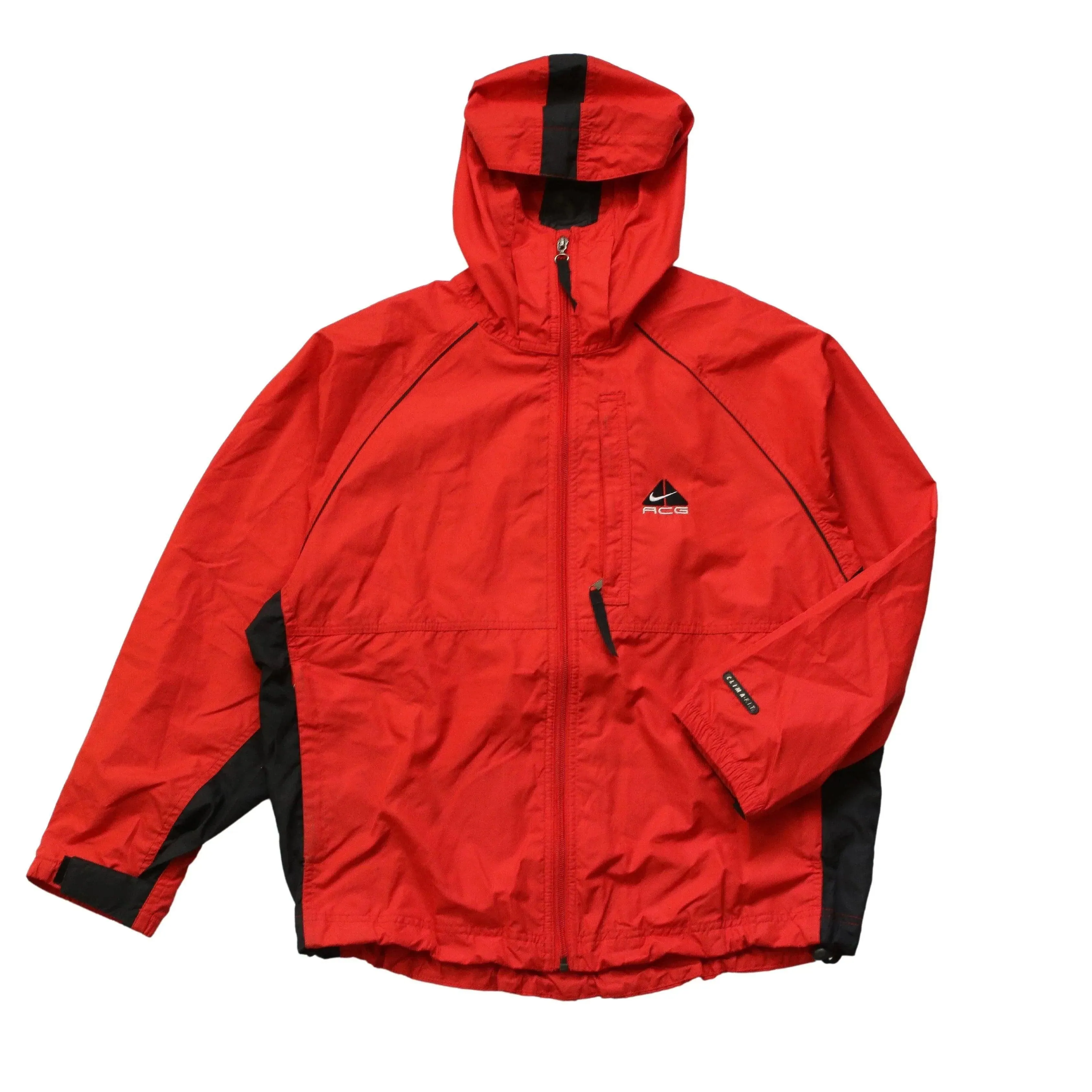 NIKE ACG CLIMA FIT PACKABLE JACKET RED  (S)