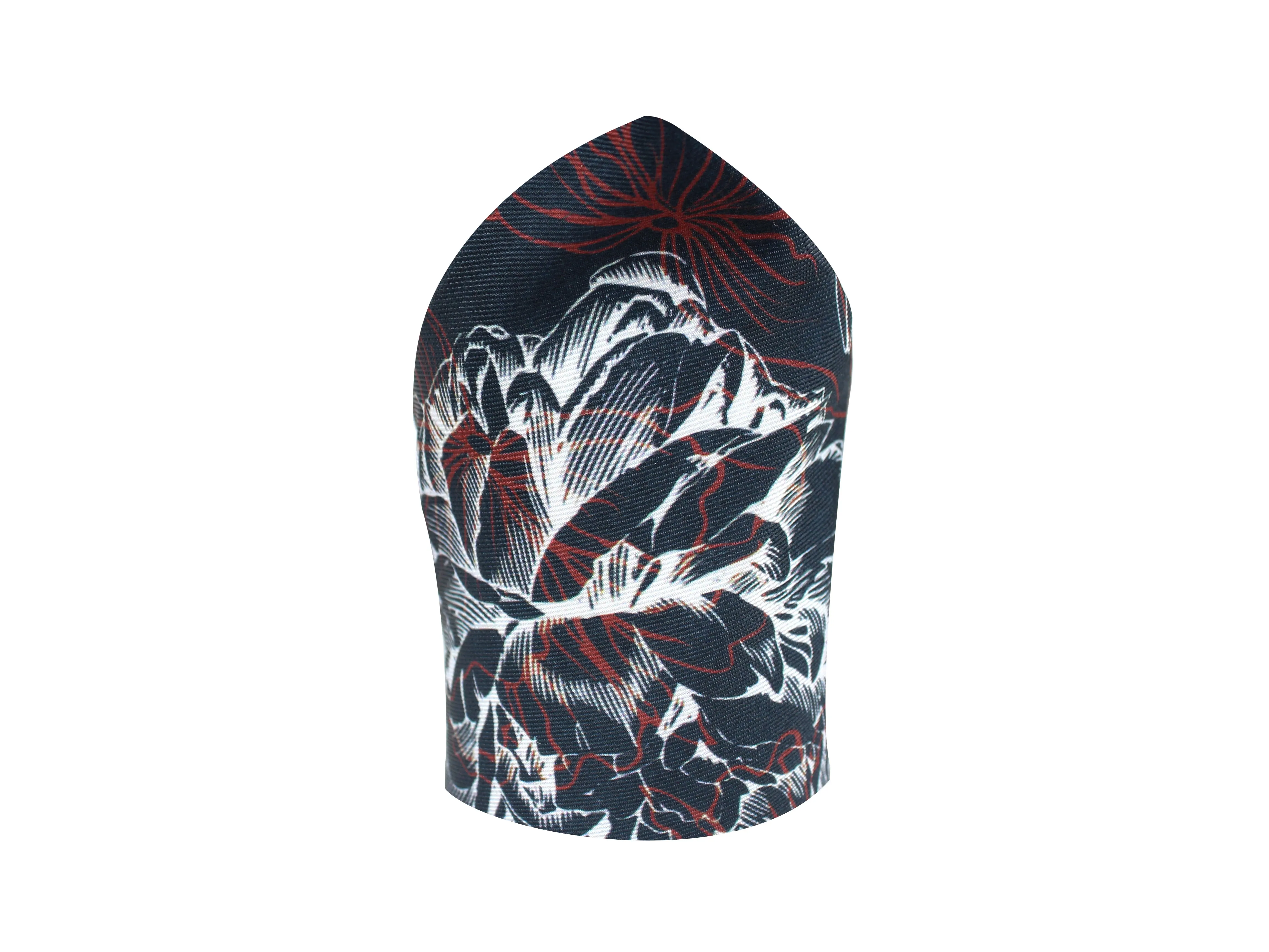 Peluche Floral Abstract Pocket Square For Men