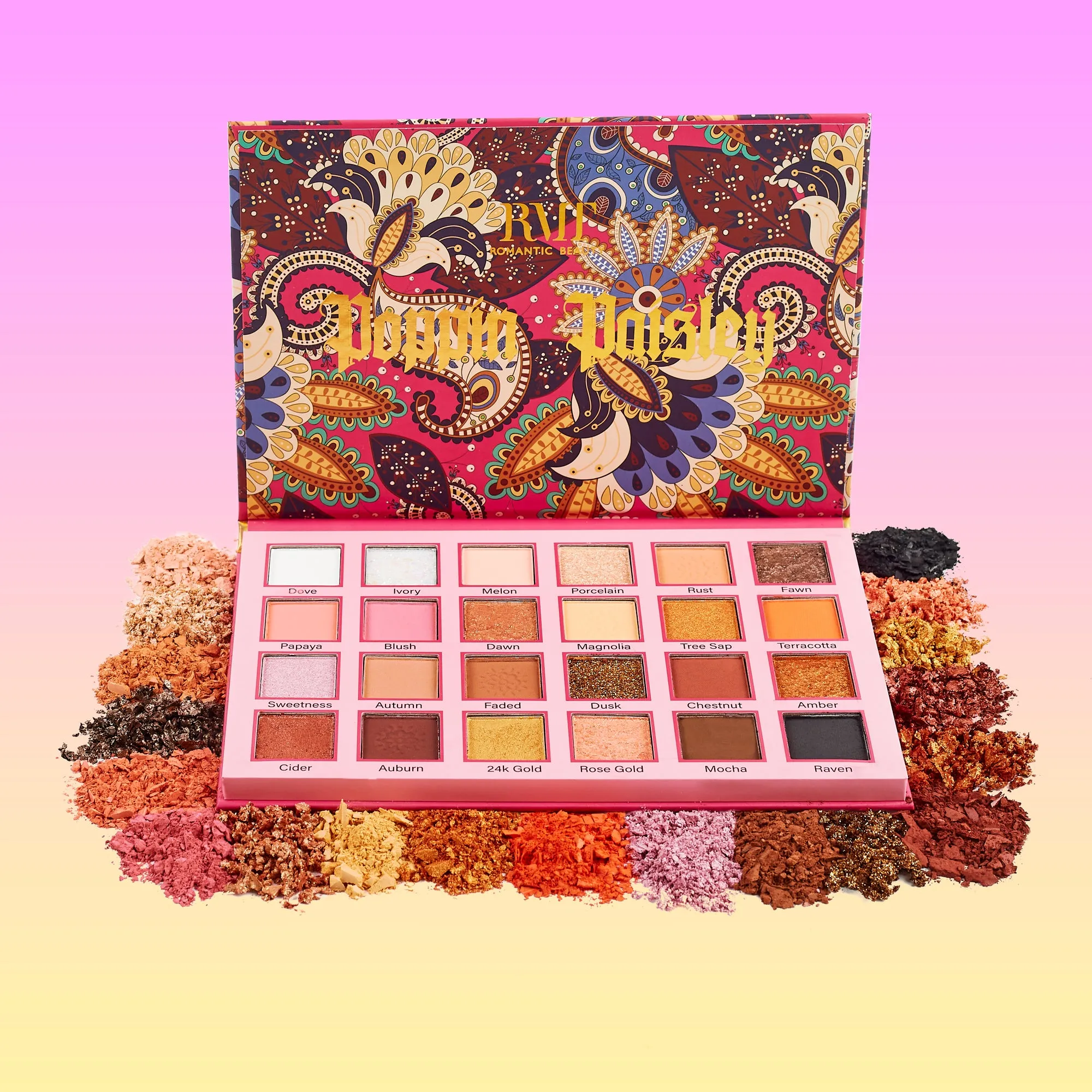 Poppin Paisley-24 Color Eyeshadow