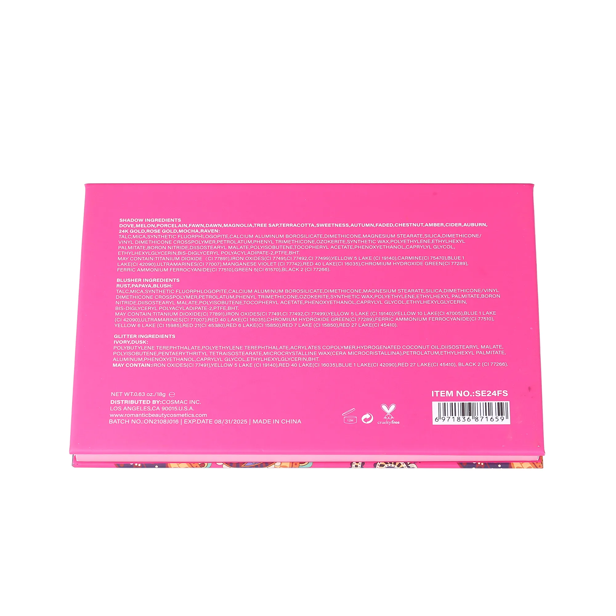 Poppin Paisley-24 Color Eyeshadow
