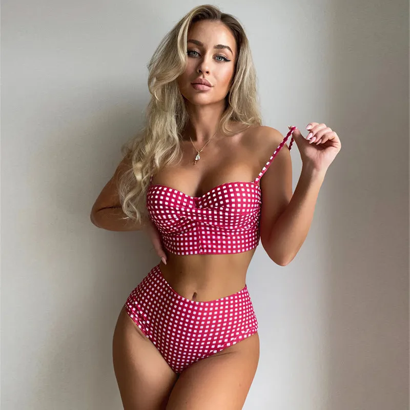 Premium Polyester Bikini Swimsuit