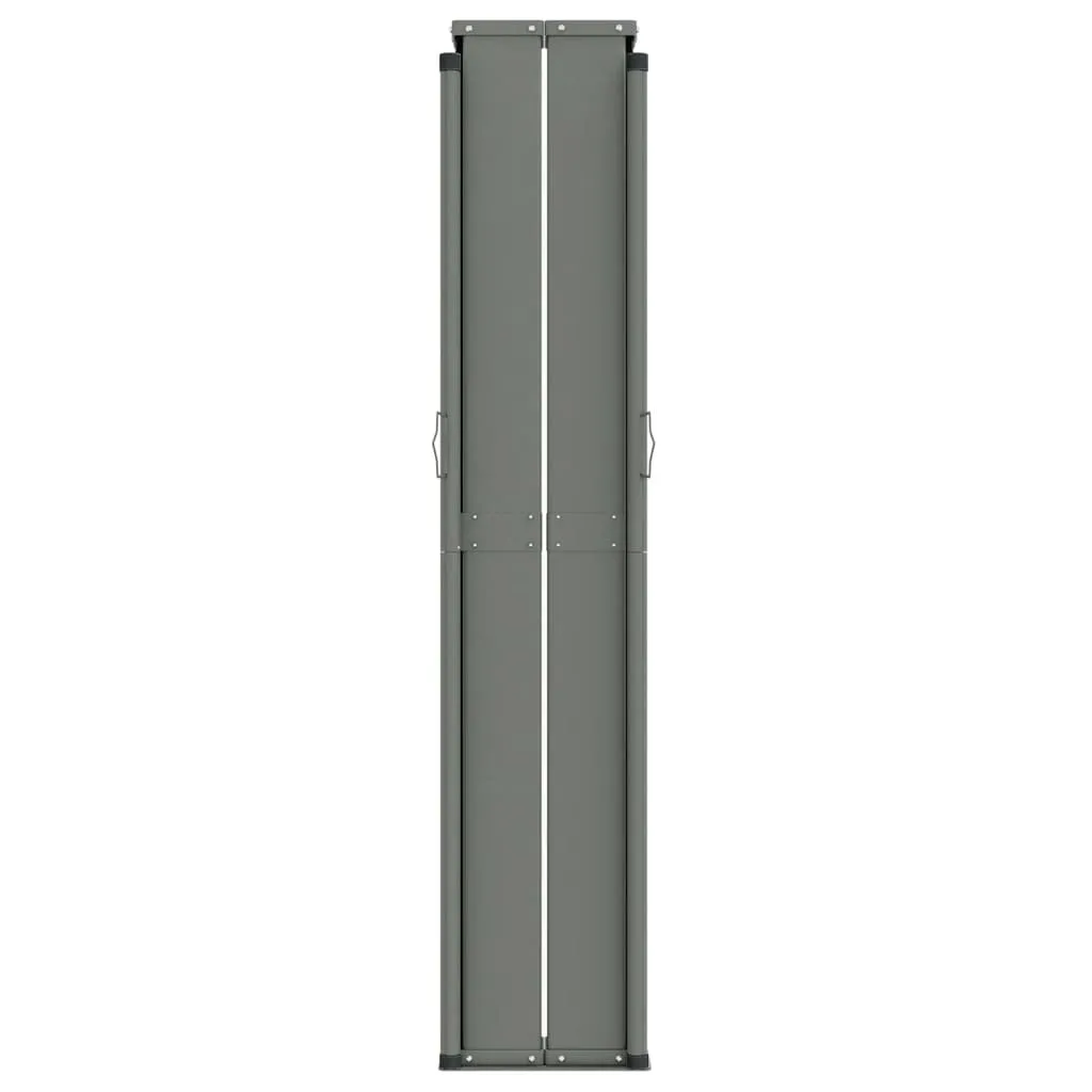 Retractable Side Awning Black 140x1200 cm