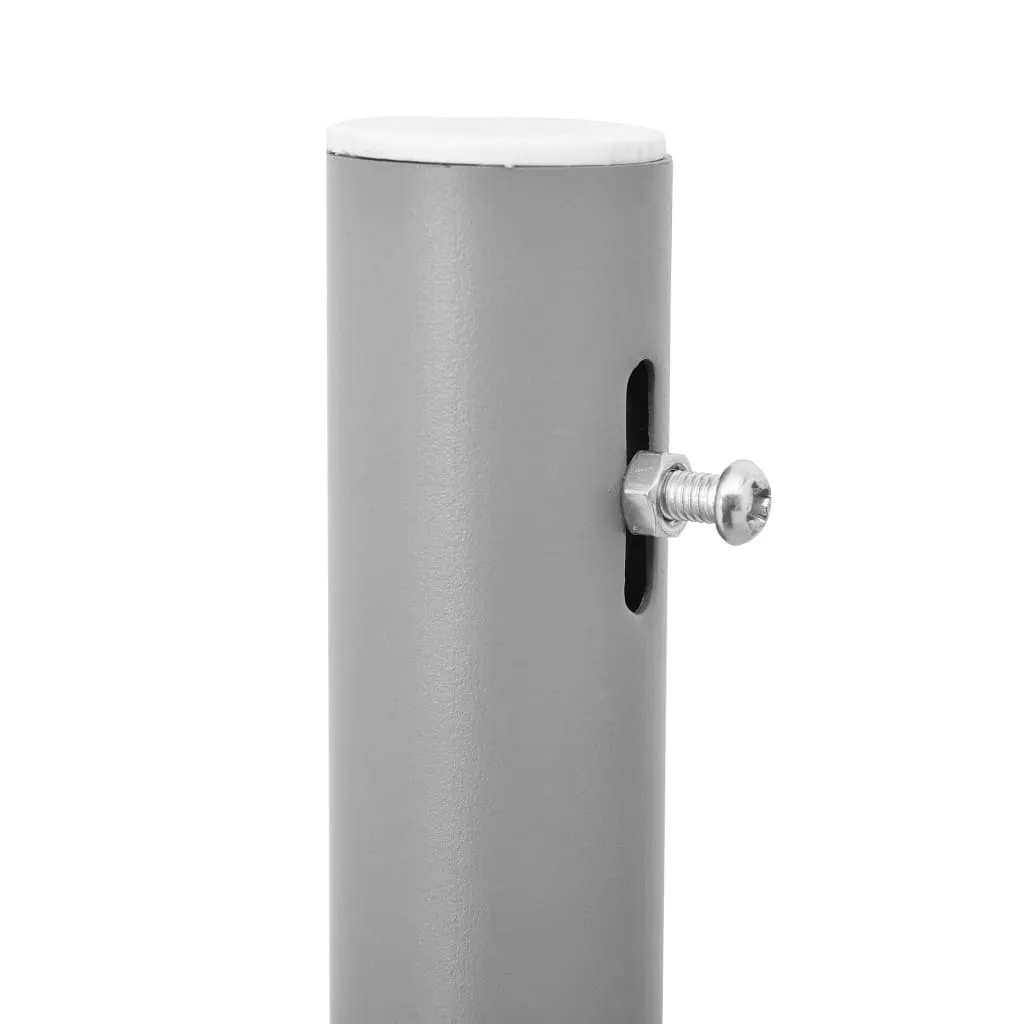 Retractable Side Awning Blue 120x600 cm