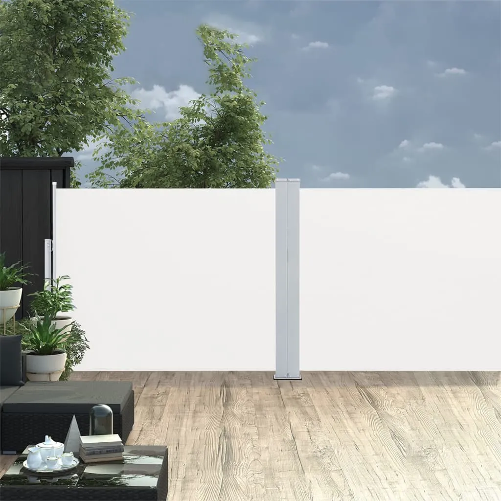 Retractable Side Awning Cream 170x1000 cm
