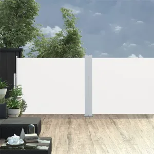 Retractable Side Awning Cream 170x1000 cm