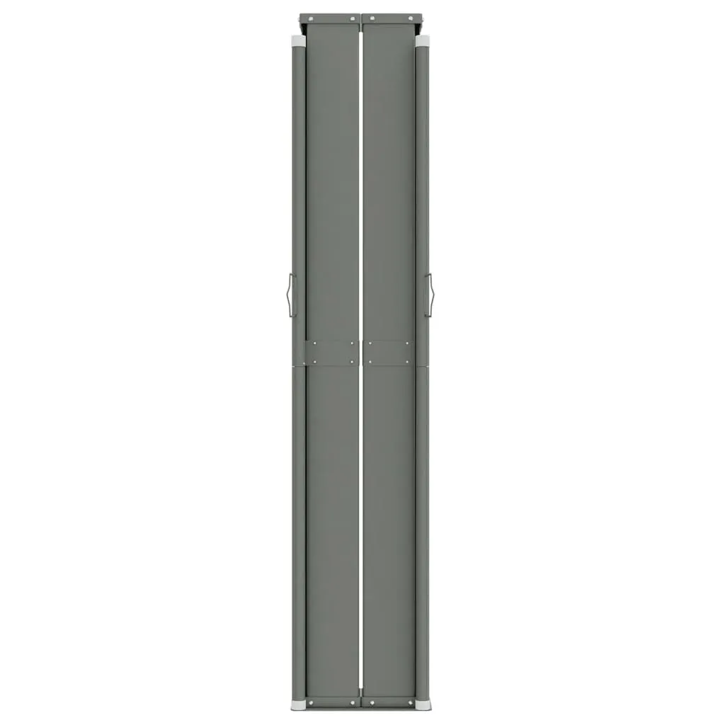 Retractable Side Awning Red 200x1200 cm