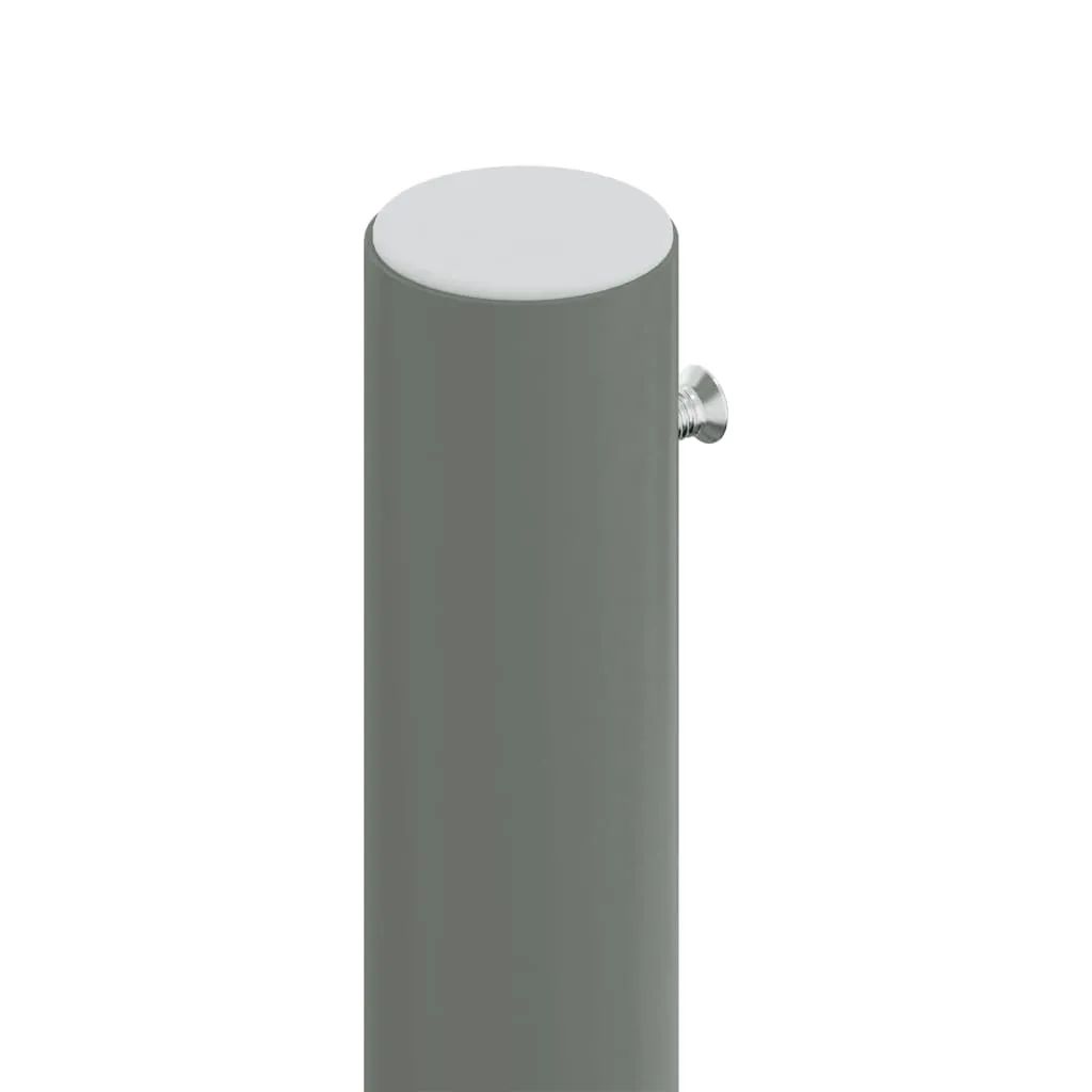 Retractable Side Awning Red 200x1200 cm