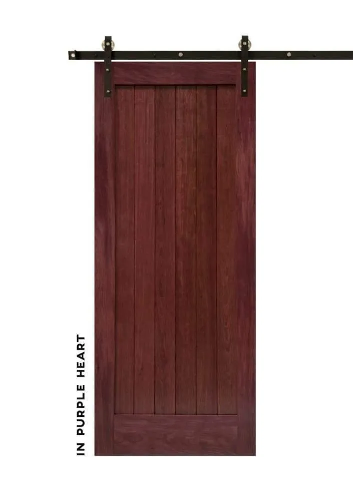 Shaker Classic Single Panel Sliding Barn Style Door