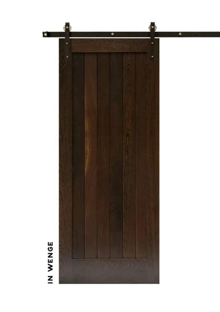 Shaker Classic Single Panel Sliding Barn Style Door