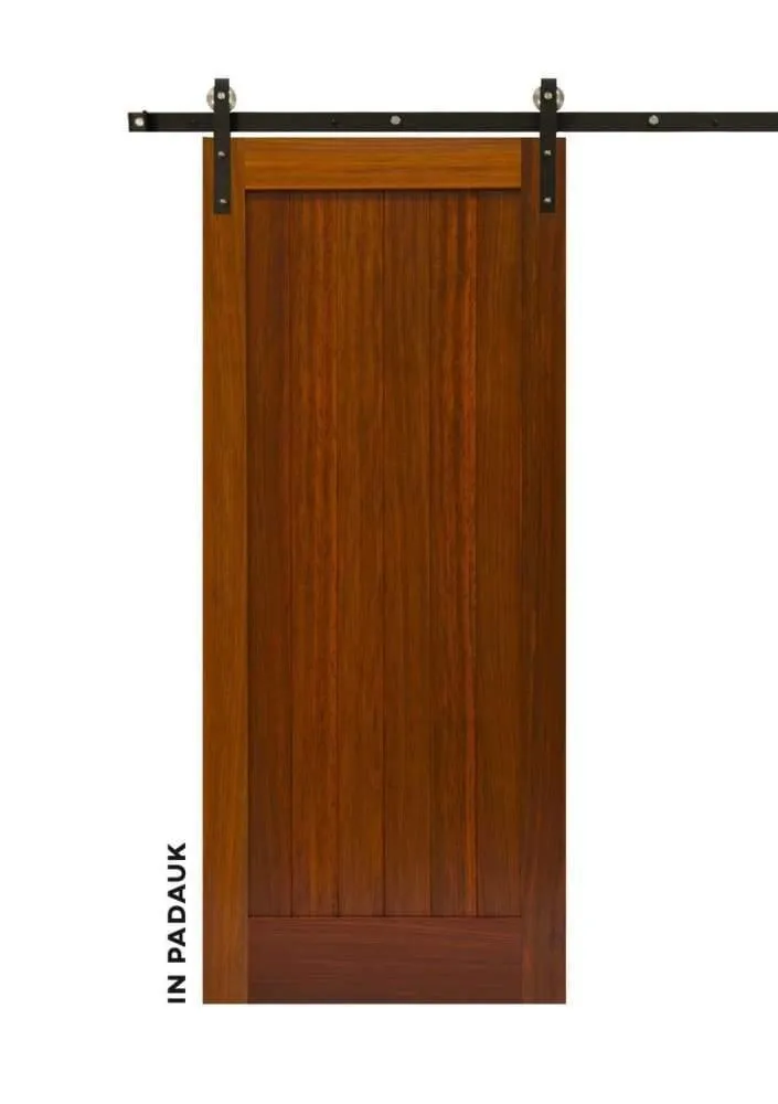 Shaker Classic Single Panel Sliding Barn Style Door