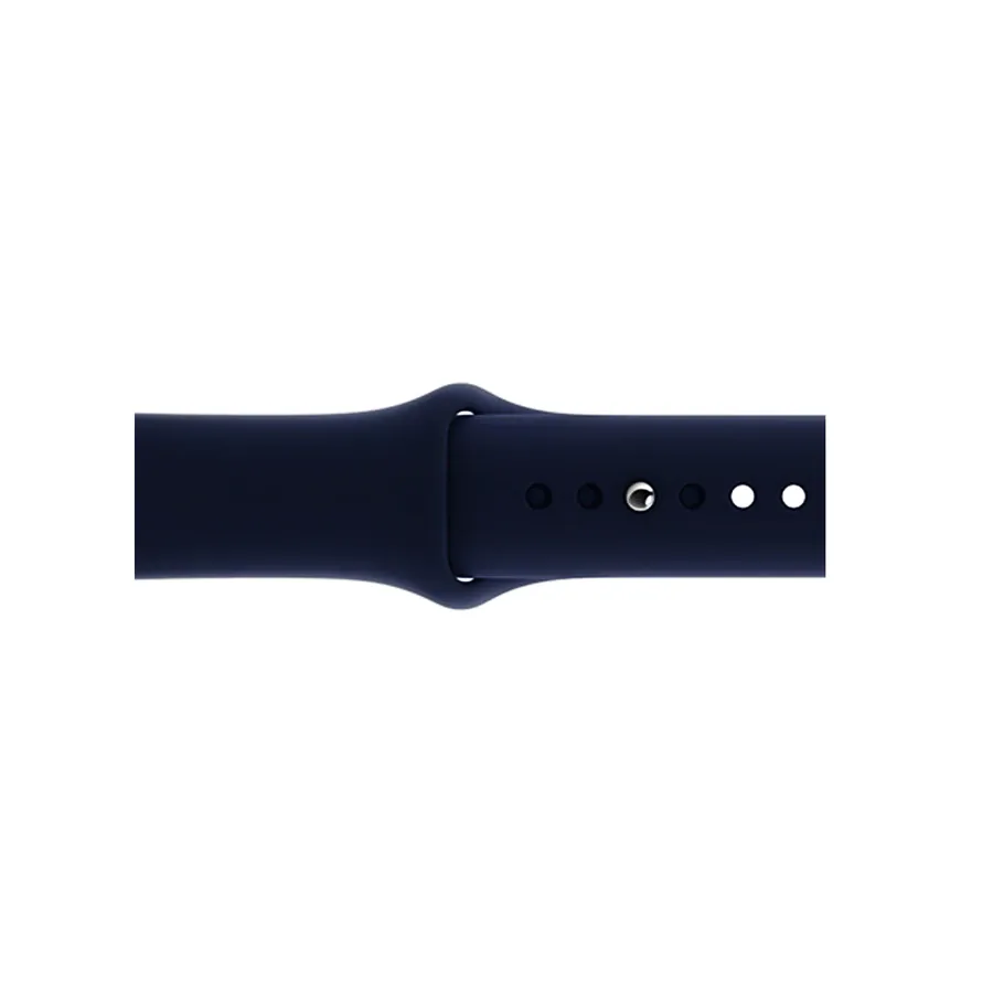 Silicone Sports Bands Compatible With Apple Watch Band for 42MM 44MM 45MM M/S-Blue