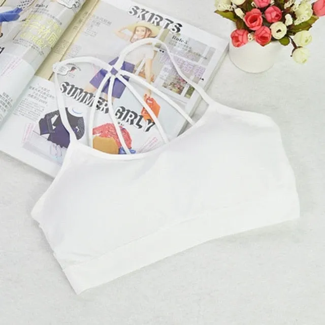 Sport Bra Top Black Padded