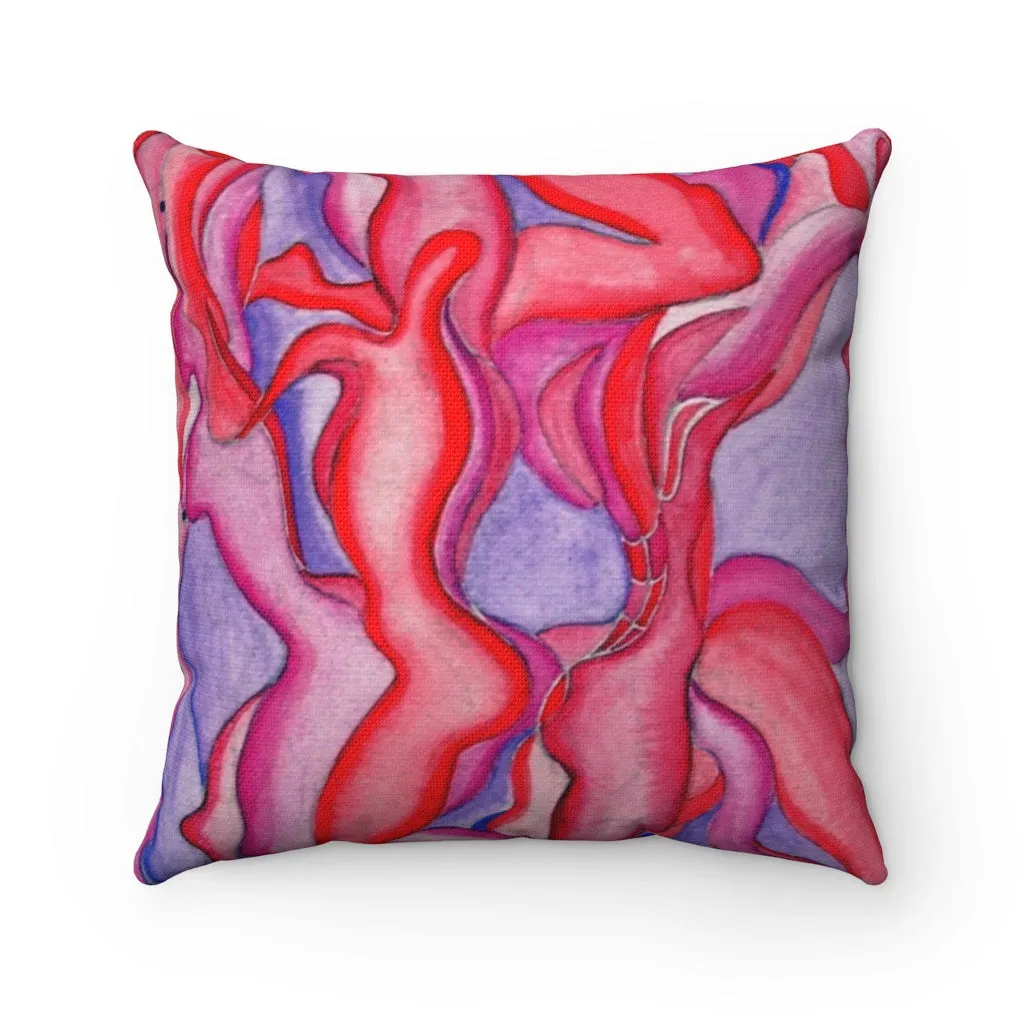 Spun Polyester Square Pillow