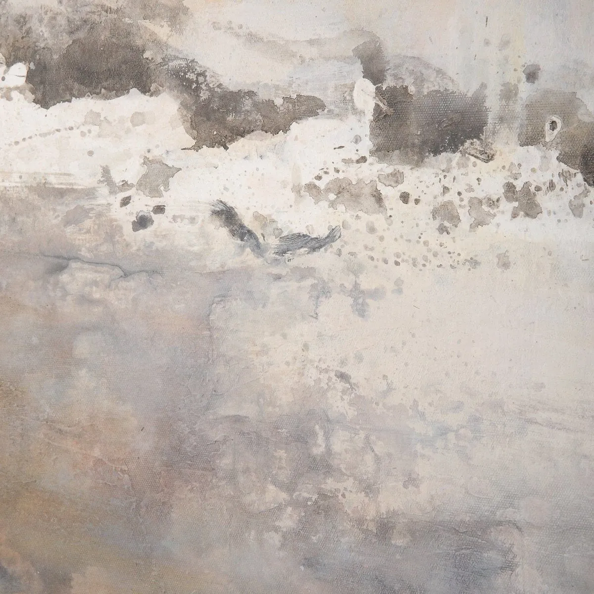 Storm Clouds Abstract Hand Painted Art