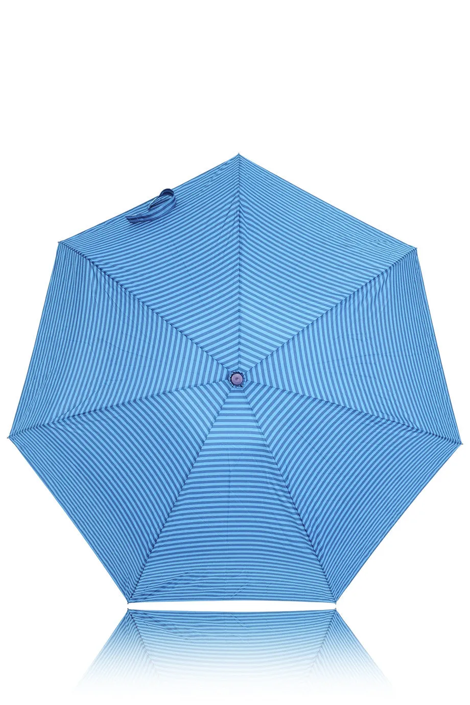 STRIPED Blue Printed Umbrella