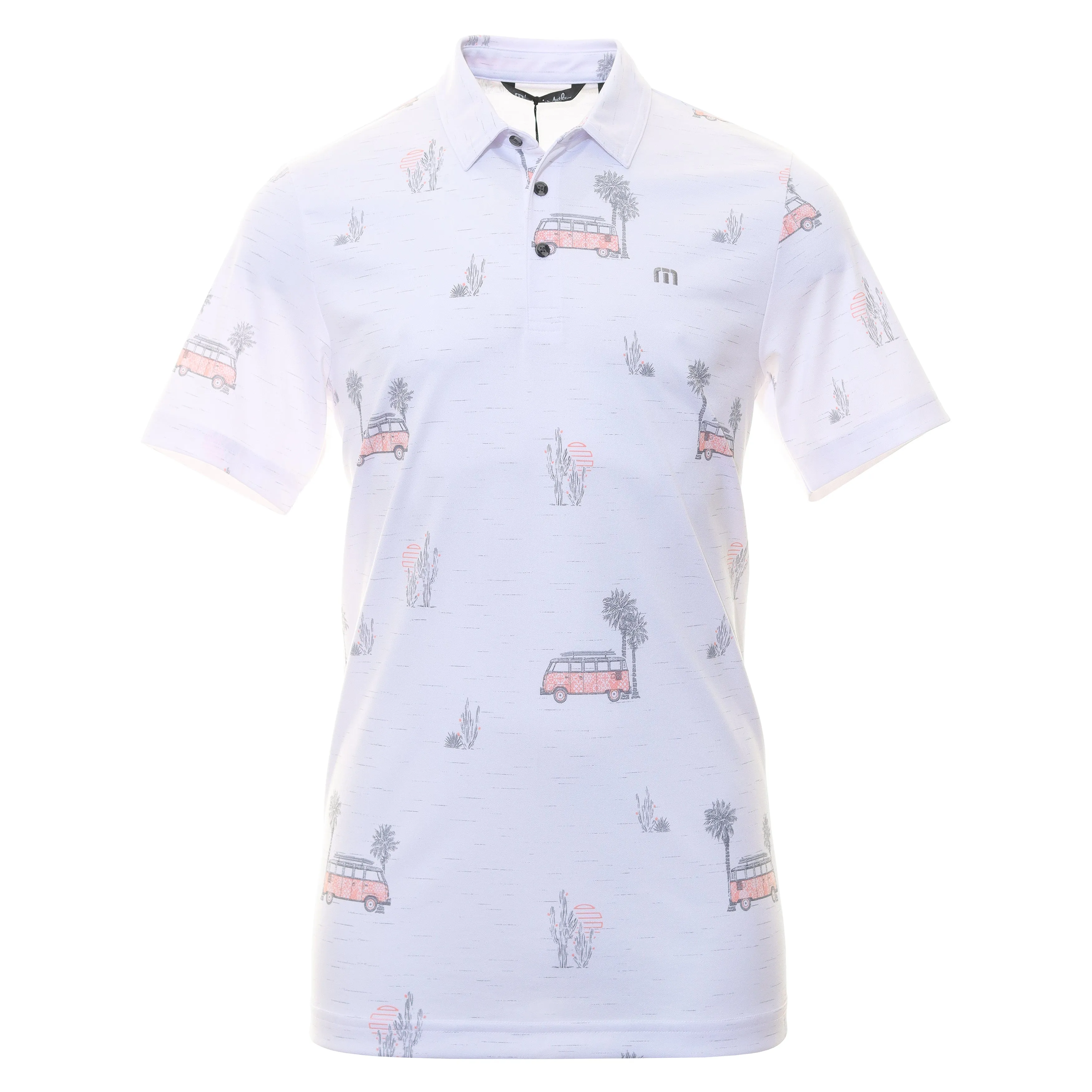 TravisMathew Four Wheeling Polo Shirt