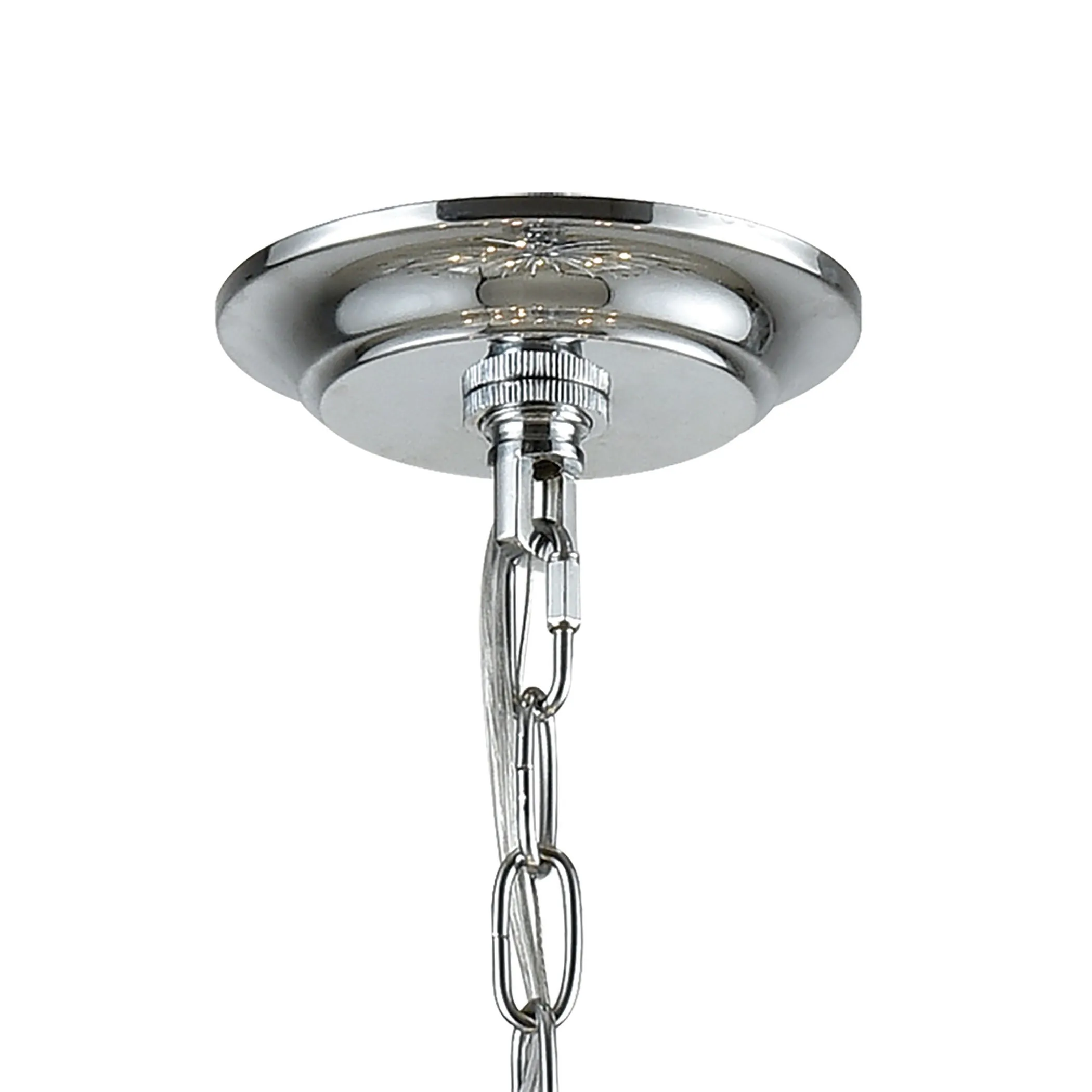 Williston 39" 10 Light Chandelier in Polished Chrome