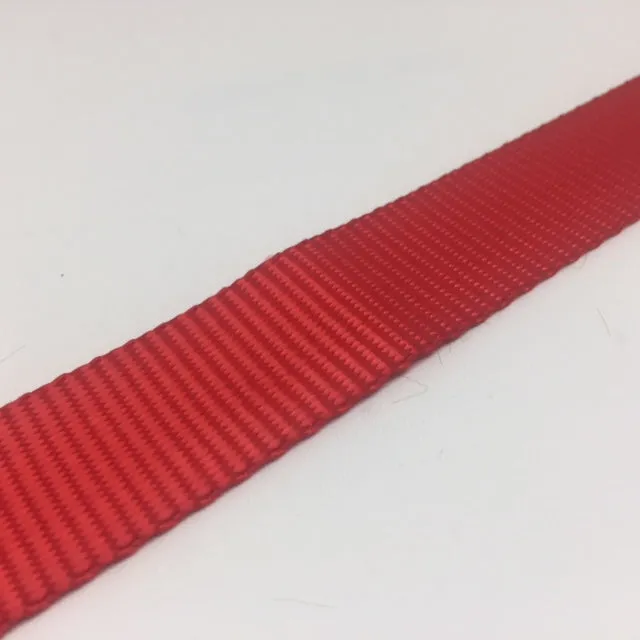 WPE25 - TRADITIONAL WEAVE POLYESTER WEBBING - 25mm