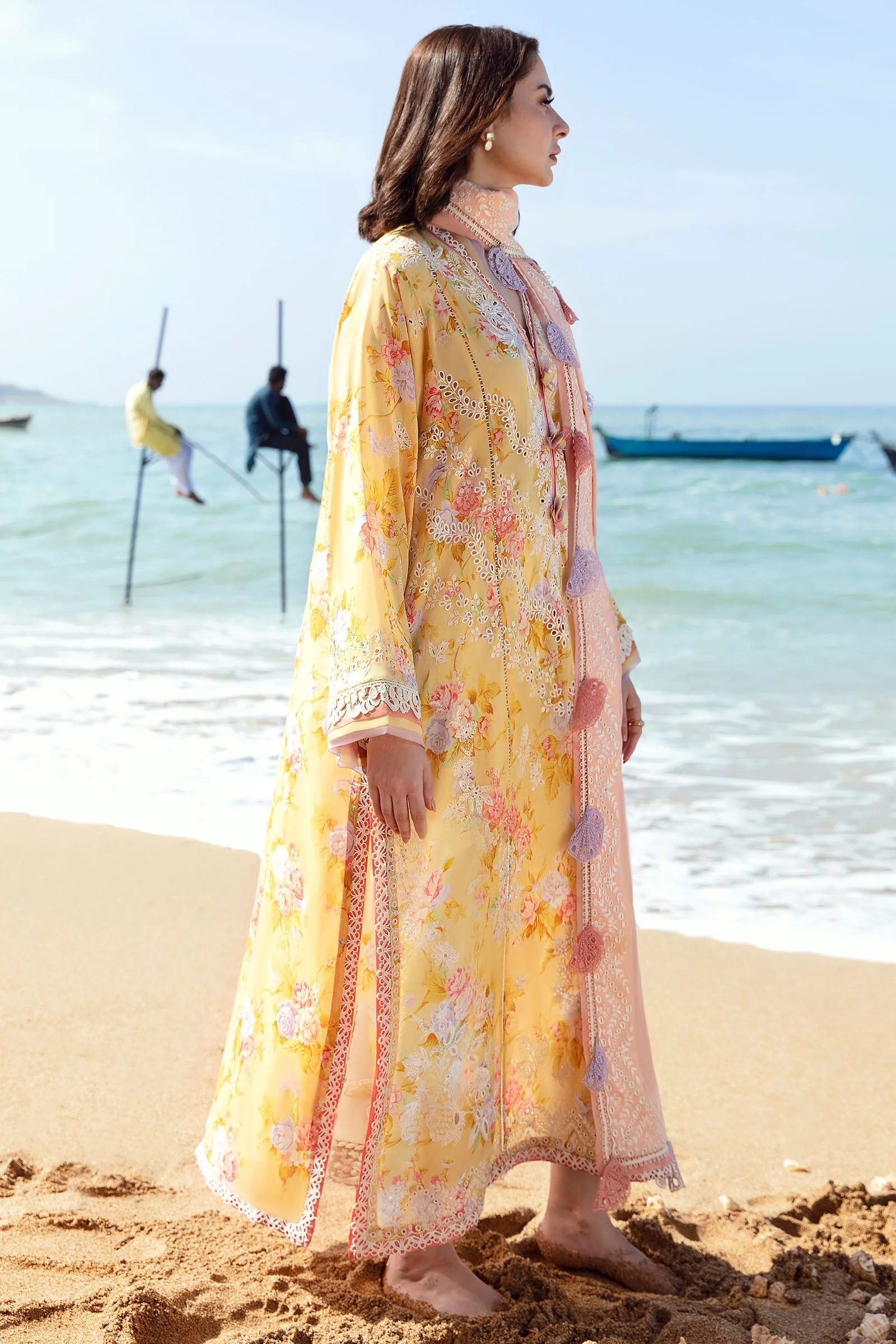 Zaha by Khadijah Shah Lawn Collection 2023 – ZENEL (ZL23-09 A)